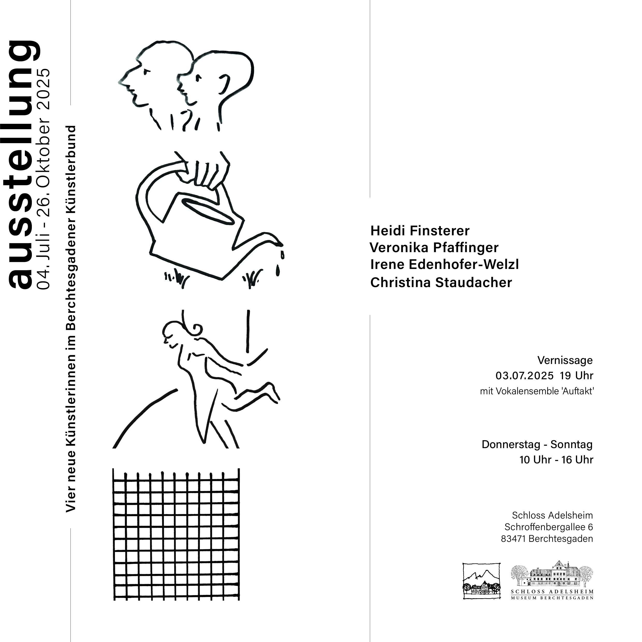 Faltblatt zur Ausstellung